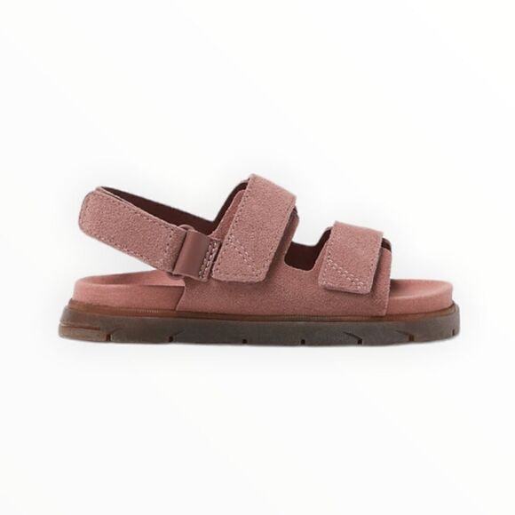 ZARA Kids | Pink | LEATHER SANDALS - Picture 4 of 8